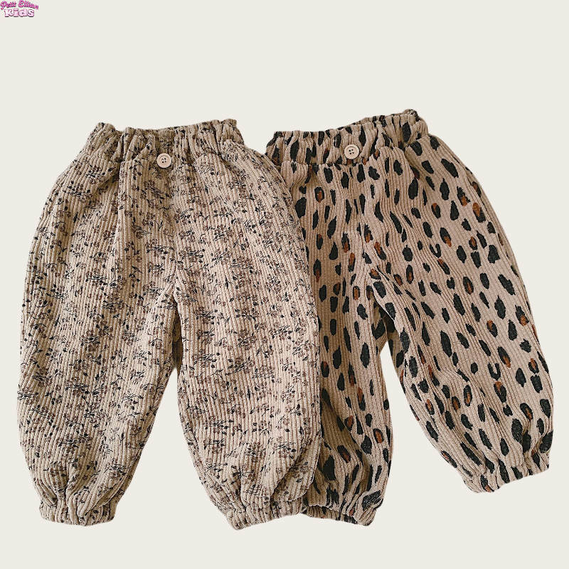Corduroy Pant Warm - Toddler Kids' Corduroy Pants Fleece Lined