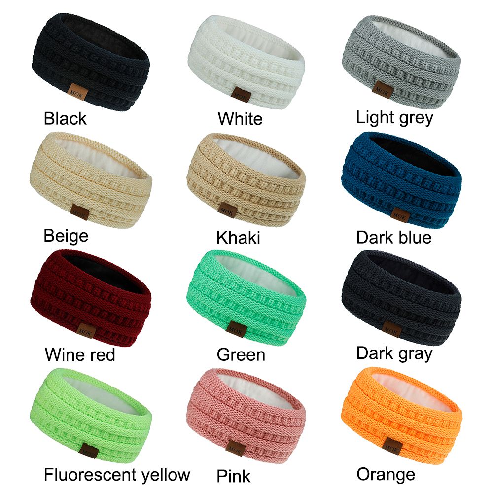 Fashion Stretch Thick Fuzzy Ea - Fleece Ear Warmer Band recension och pris