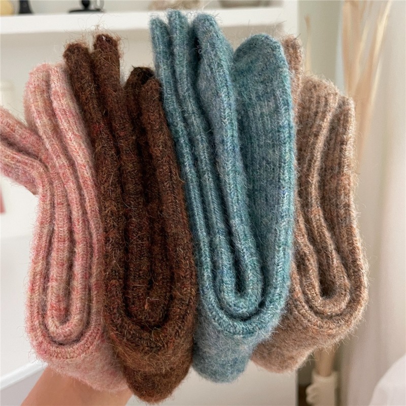 9 pairs New Winter Thermal Ove - Thermal Sock Wool recension och pris
