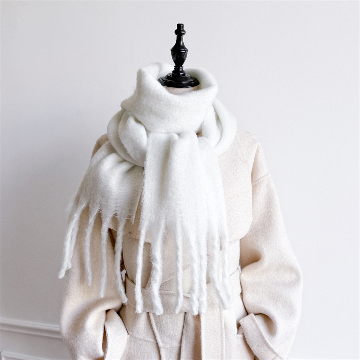 20*200cm Solid Color Thick War - Cashmere Pashmina Wrap recension och pris