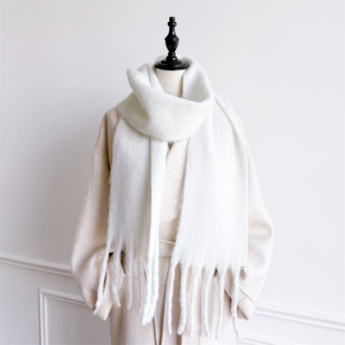 20*200cm Solid Color Thick War - Cashmere Pashmina Wrap recension och pris