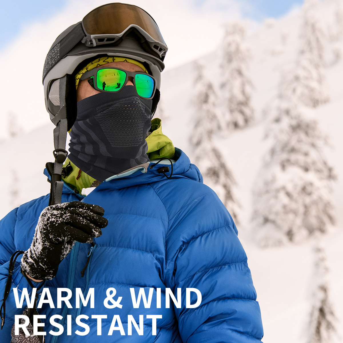 Winter Neck Warmer Gaiter Warm - Neck Gaiter Fleece recension och pris