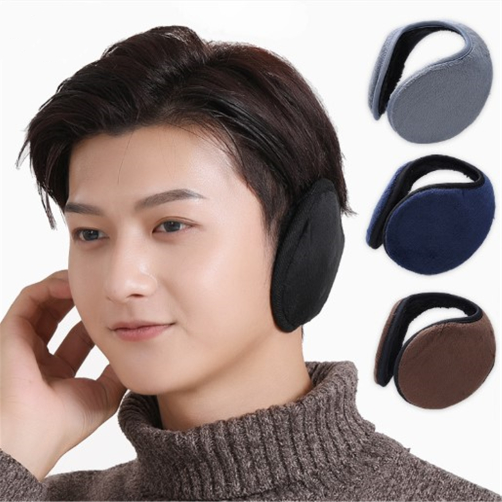 Winter Men's Earmuffs Ear Warm - Winter Headband Fleece recension och pris
