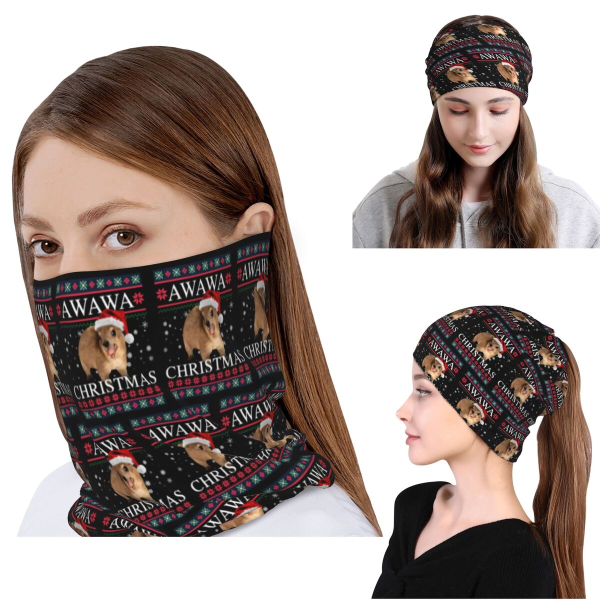 Rock Hyrax Merry Christmas Ugl - Knit Beanie Hat Warm recension och pris