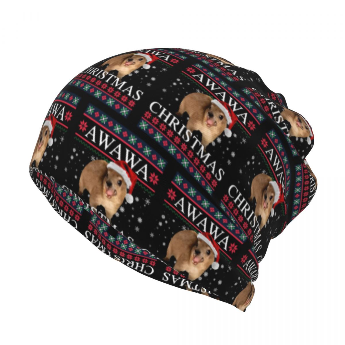 Rock Hyrax Merry Christmas Ugl - Knit Beanie Hat Warm recension och pris