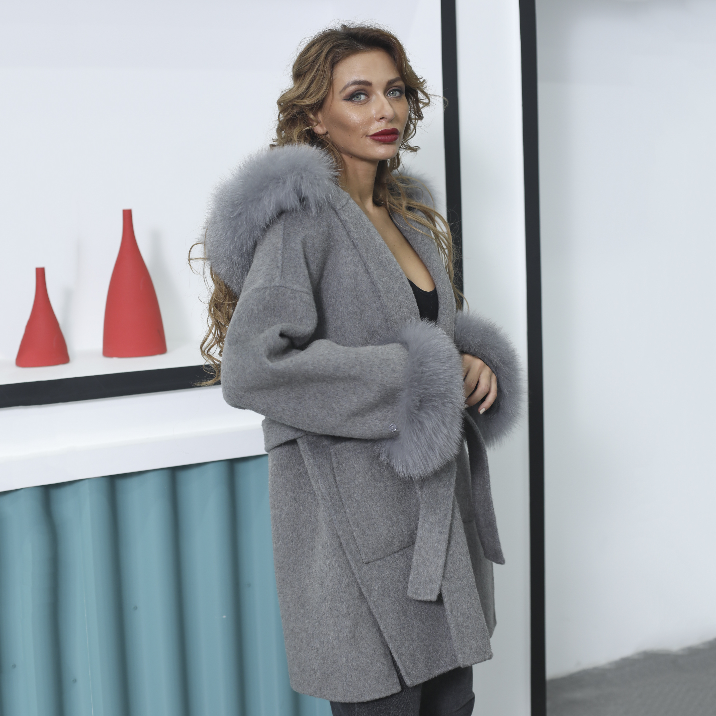 MISSJANEFUR Wool Coat with Rea - Wool Coat Peacoat recension och pris
