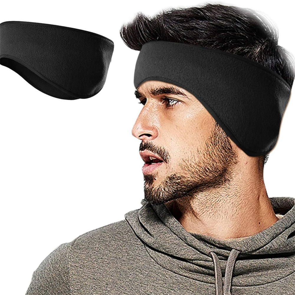 1PC Winter Fleece Earmuffs Col - Fleece Ear Warmer Band recension och pris
