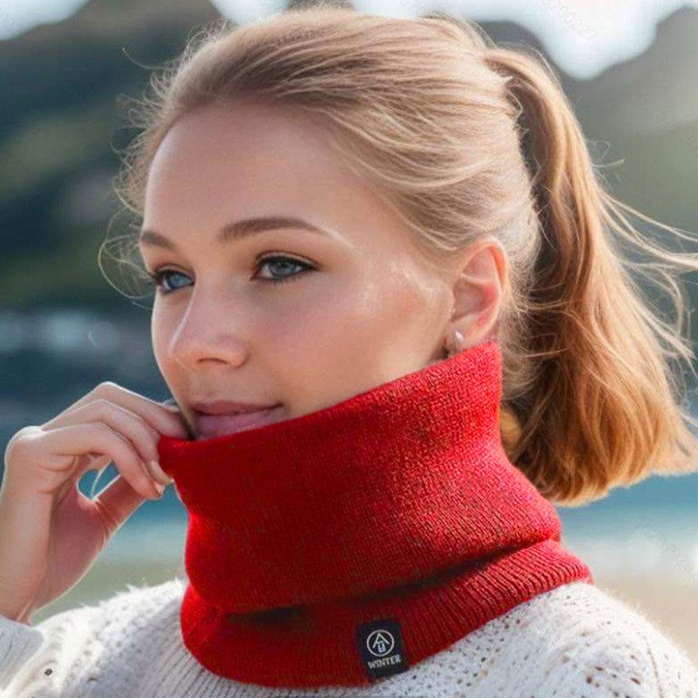 Solid Winter Plush Muffler Woo - Winter Headband Fleece recension och pris