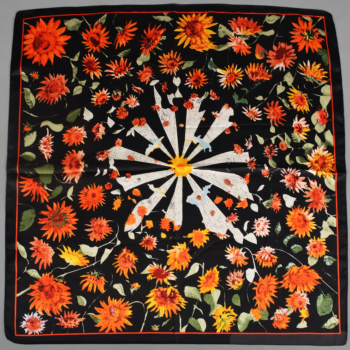 BYSIFA Letters Silk Scarf Shaw - Shawl Wrap Winter recension och pris