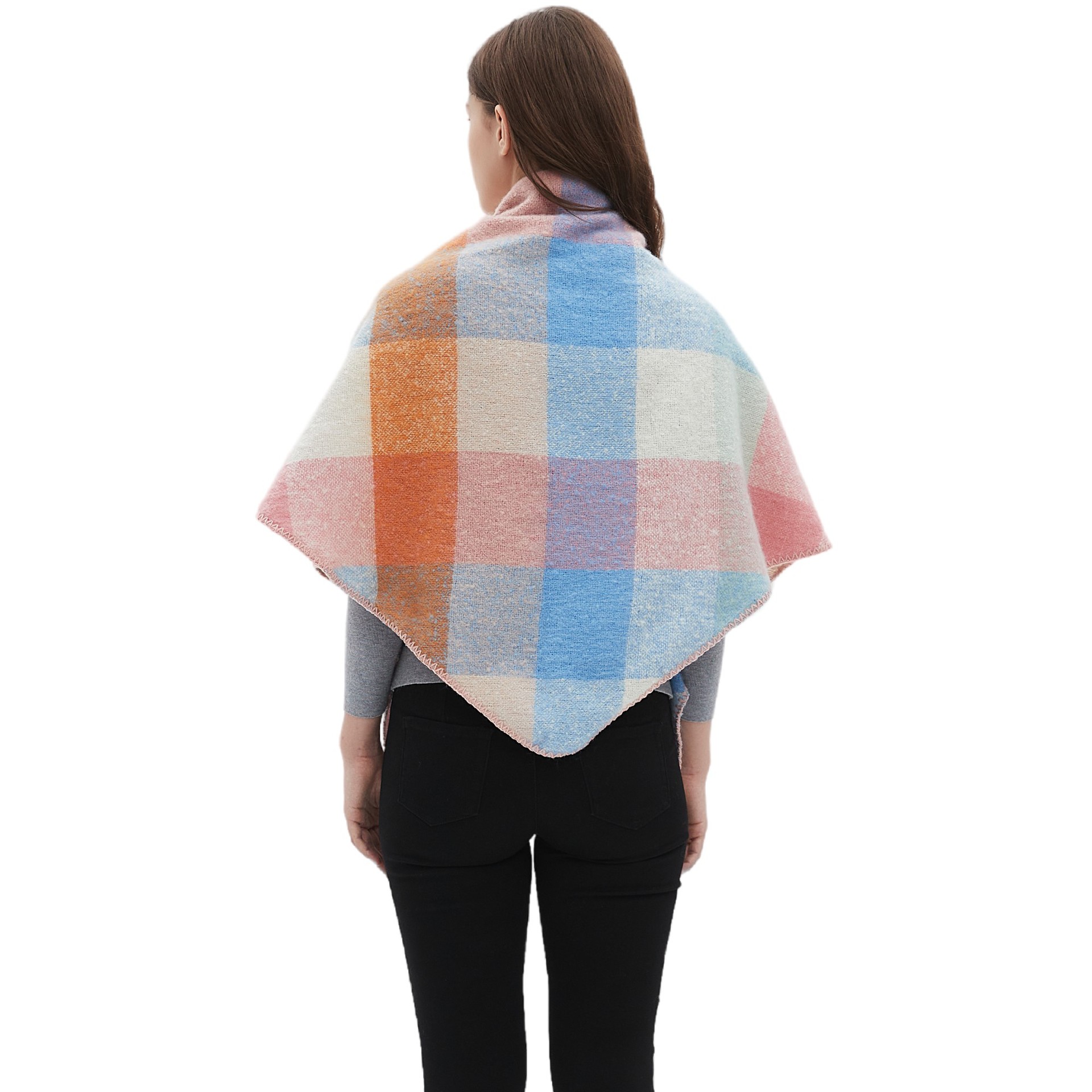 Women's Plaid Scarf Shawl  Sho - Shawl Wrap Winter recension och pris