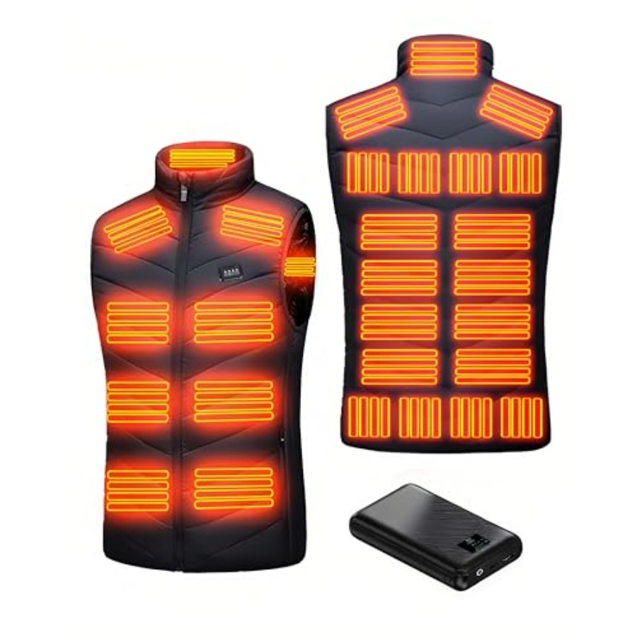 Heated Down Vest for and Wo wi - Heated Vest Battery recension och pris