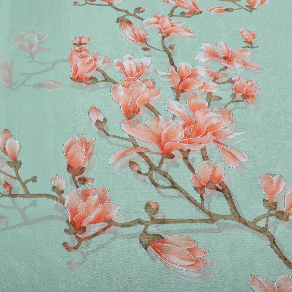 BYSIFA| Light Green Silk Scarf - Shawl Wrap Winter recension och pris