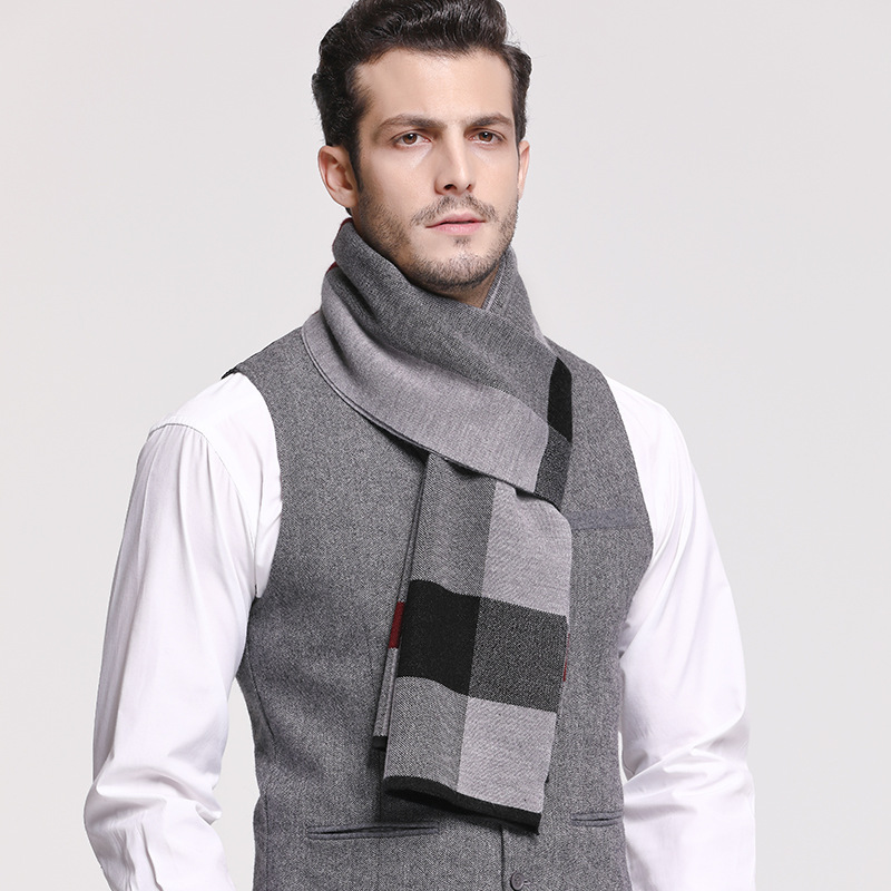RUNMEIFA 2022 Classic Autumn & - Wool Scarf Men recension och pris