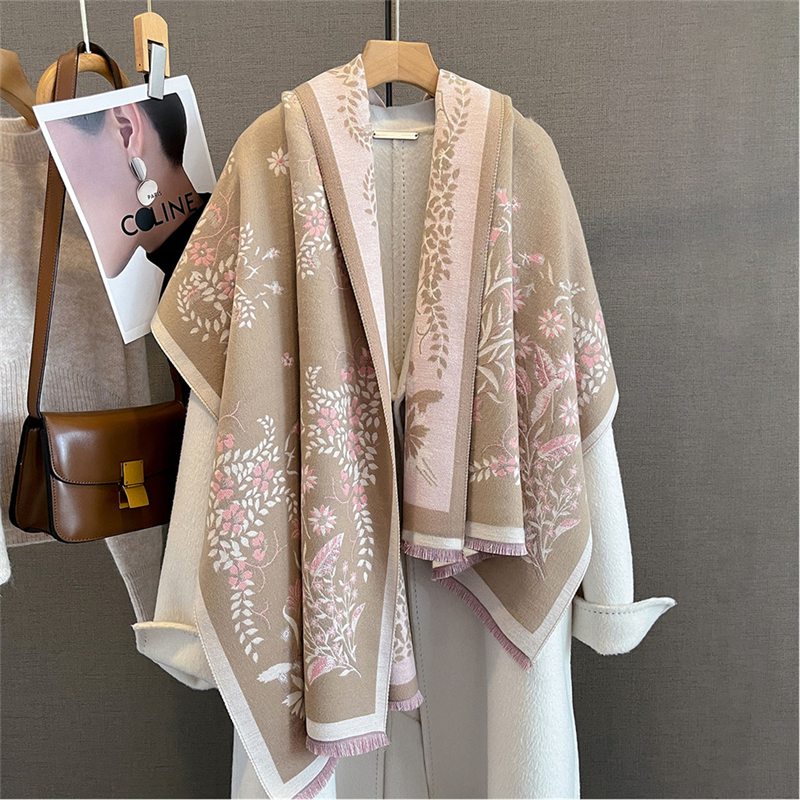 2025 Winter Warm Cashmere Scar - Cashmere Pashmina Wrap recension och pris