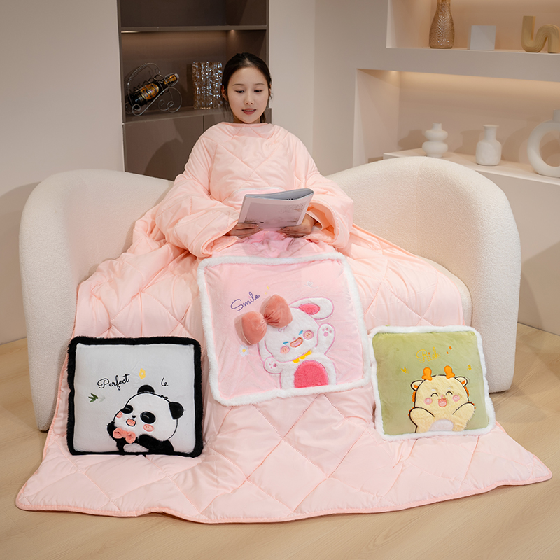 Wearable Blanket Cozy Fleece W - Sherpa Hoodie Fleece recension och pris