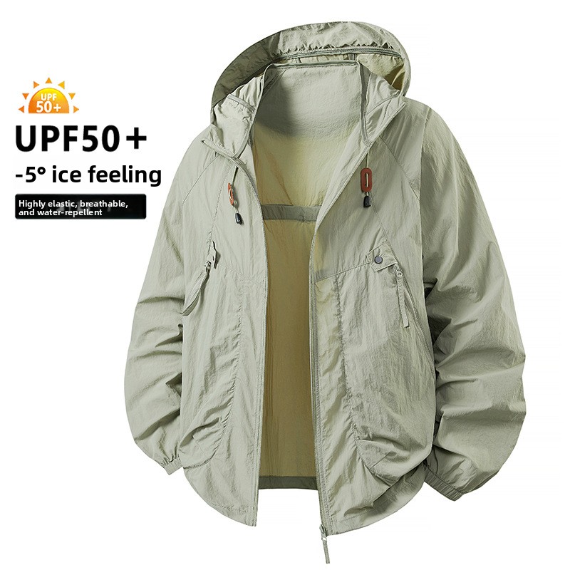 UPF50+ New Fashion Men Summer  - Down Jacket Packable recension och pris