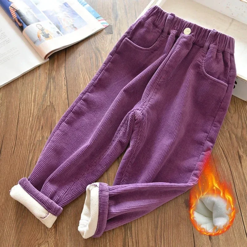 Velvet Lined Corduroy Kids Har - Corduroy Pant Warm recension och pris