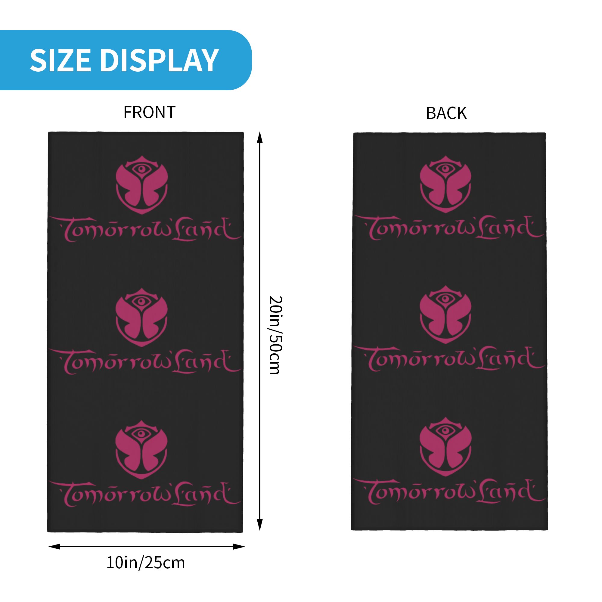Custom Tomorrowland Neck Gaite - Neck Gaiter Fleece recension och pris