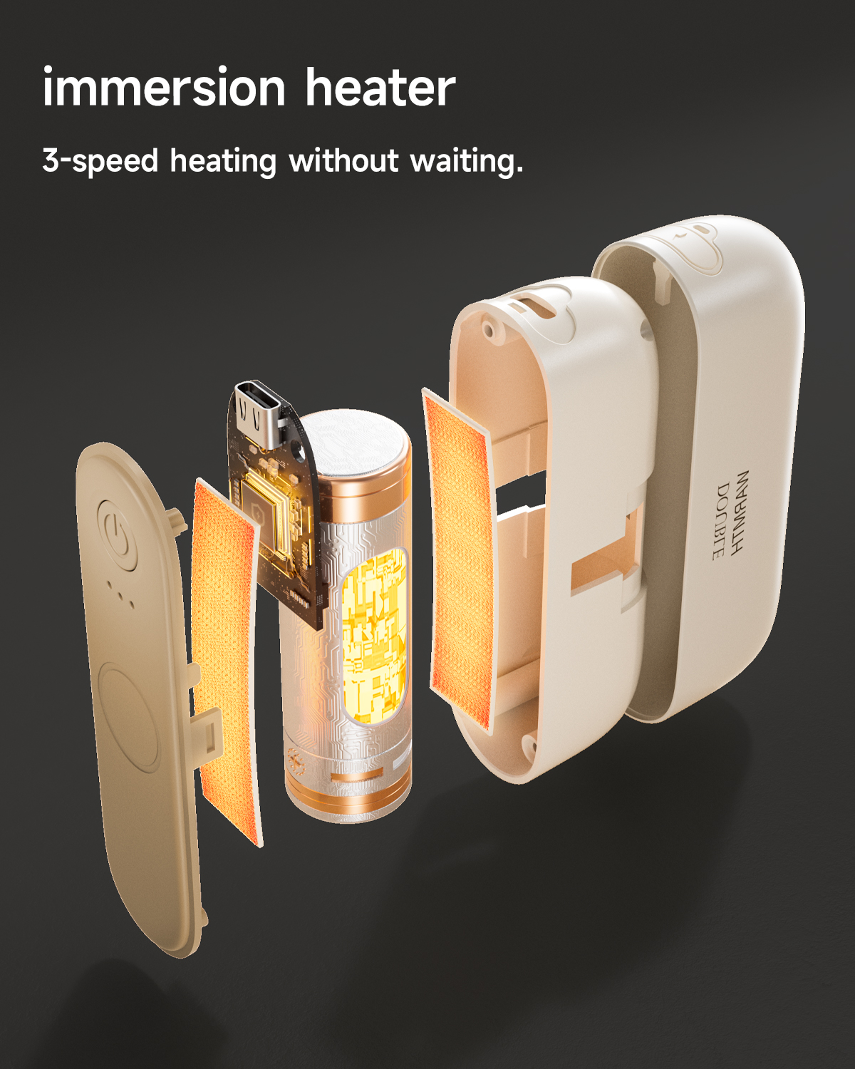 2-in-1 Magnetic Rechargeable H - Hand Warmer Electric recension och pris